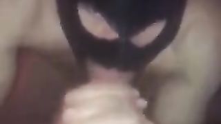 Hefty pink cigar Mama penetrating her whore (jerking)