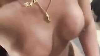 Slut guy can't take her monster chisel but she doesn't stop