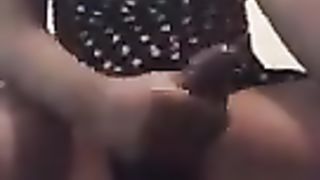 Transsexual Melody Monae jizzes