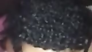 She deepthroat on this BIG BLACK COCK like a professional