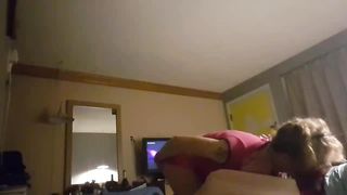 Nikita Lapacha licks her blondie's slit