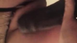 Trans Karly plumbs BIG BLACK COCK bull switch sides cowgirl