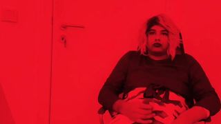 Crossdresser wanking55