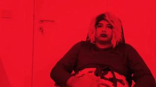 Crossdresser wanking55