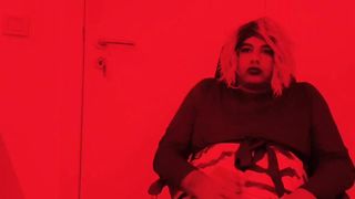 Crossdresser wanking55