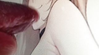 GARGLING THE CULO, DICK, OF A ANIME PORN SUBMITTAL TRANS IN UNDERGARMENTS, TRIBUTE, CLOSE UP