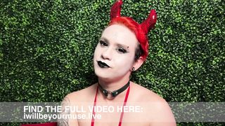 Nun and Satan Give Jerk Off Instructions and Jizm Countdown