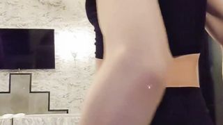 On vaca she leisurely undressed amd commenced toying with herself all over the mansion Utter movie on OF