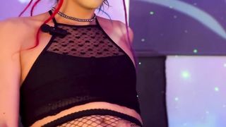 Handsome trans talented with JIZZ