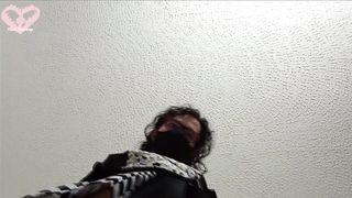 POINT OF VIEW: Trans Damsel Kneads her Feets all Over your Face with Kneesocks