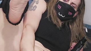 Sin ravages herself and finishes off for you