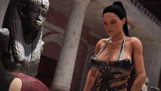 Voluptuous Adventures Ep3 The Exhibition 2 MONSTER JIZZ-SHOTGUN Gigantic Tittied Futas Humping Each Other Rock hard