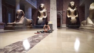 Voluptuous Adventures Ep3 The Exhibition 2 MONSTER JIZZ-SHOTGUN Gigantic Tittied Futas Humping Each Other Rock hard