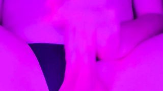 Brit Trans Damsel Blows a load On Your Face