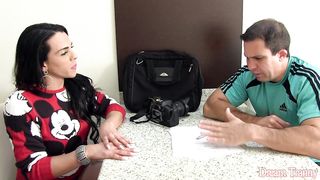 Tgirl Melyna Merli Gets Humped and Packed From Both Concludes