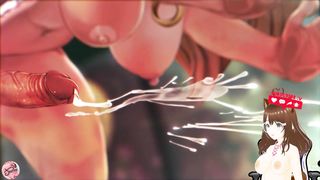 Femmes with monstrous sausages fondling the prostate (She internal cumshot pink pucker so deep) (Futa toon) - Jazziuuu