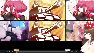 Femmes with monstrous sausages fondling the prostate (She internal cumshot pink pucker so deep) (Futa toon) - Jazziuuu