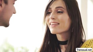 TRANSSEXUAL Korra Del Rio barebacked by pals beau (Lena Kelly)