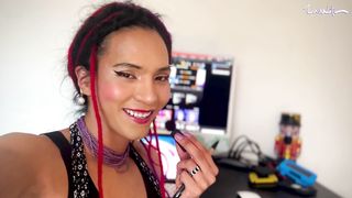 In the office I Masturbate off and SPUNK