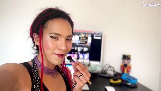 In the office I Masturbate off and SPUNK