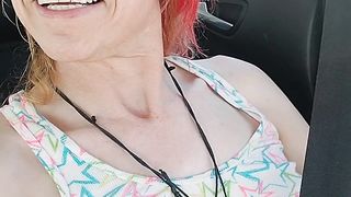 urinate FLICK parking pile, one day before i turn 49yo on OCT28, 2024