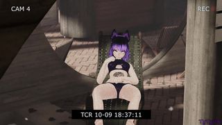 Exhibitionist Futa Masturbates Her MASSIVE Spear in Public And Gets Caught On Camera