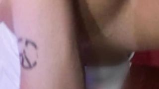 Costume play Harley Quinn morena chocolate-colored fire super hot desire t-girl