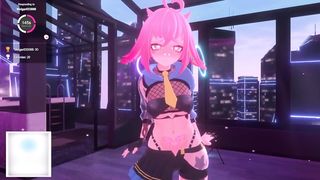 Futa Bunny VTuber Plumbs You