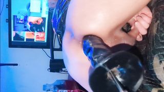 Penetrate Machine + Pony Pecker - Getting assfuck with monster pony lollipop