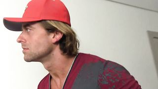 Towheaded Shemale Nathalia de Castro Trades Arse Pounds with a Dude