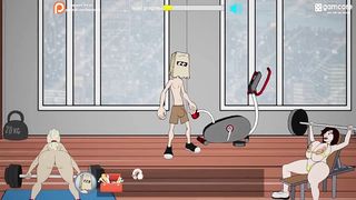 Fuckerman Bevy v1.trio - Hump Gym Utter Gameplay - Drilling Gym Women