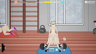 Fuckerman Bevy v1.trio - Hump Gym Utter Gameplay - Drilling Gym Women