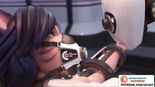 HERMAPHRODITISM ROCK HARD BOINKED BY HOOK-UP MACHINE MANGA PORN ANIMATED FUTA STORY 4K 60FPS