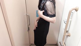 [Crossdressing] Japanese getting off with a bunch of orgasm in a ultra-cute uniform