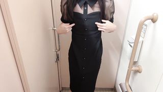 [Crossdressing] Japanese getting off with a bunch of orgasm in a ultra-cute uniform