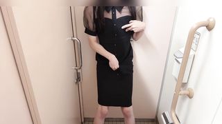 [Crossdressing] Japanese getting off with a bunch of orgasm in a ultra-cute uniform