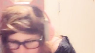 Femboy send you a snap of her juggling on a fucktoy