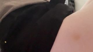 Railing my lil' pinkish plaything