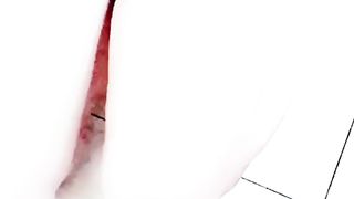 ترنس سفید روغن میریزه رو خودش آخدس آبکیرشو میخوره