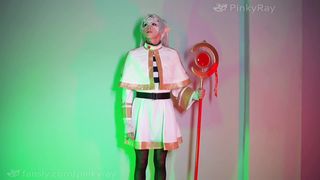 Devil subdues Elf chick and turns her into a Hermaphroditism to get a secret ingredient - Halloween Off the hook