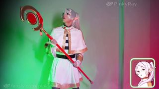 Devil subdues Elf chick and turns her into a Hermaphroditism to get a secret ingredient - Halloween Off the hook