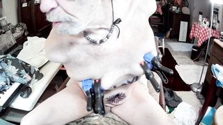 tony punishing his slave male nipples naked 2