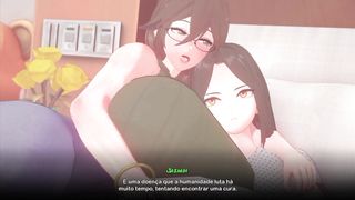 CONTORTED WORLD Remake #25: Torrid nurse gives me a hj again