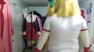 Kigurumi Flip vinyl Gym Uniform Breathplay and Vibraitors