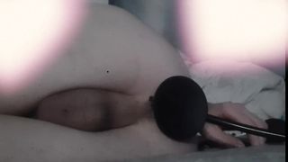 Spreading backside with but speculum