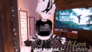 POINT OF VIEW kinky encaged femboy just can't stop...