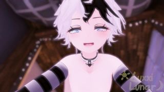 POINT OF VIEW kinky encaged femboy just can't stop...