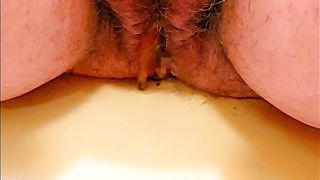 FTM Enjoys Peeing Himself Over And Over Again Compilation
