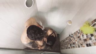 Taking a douche with Kendra Romans, a wonderful Brazilian transgender dame