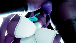 Dark Elf with large Futa beefstick plows trampy elf